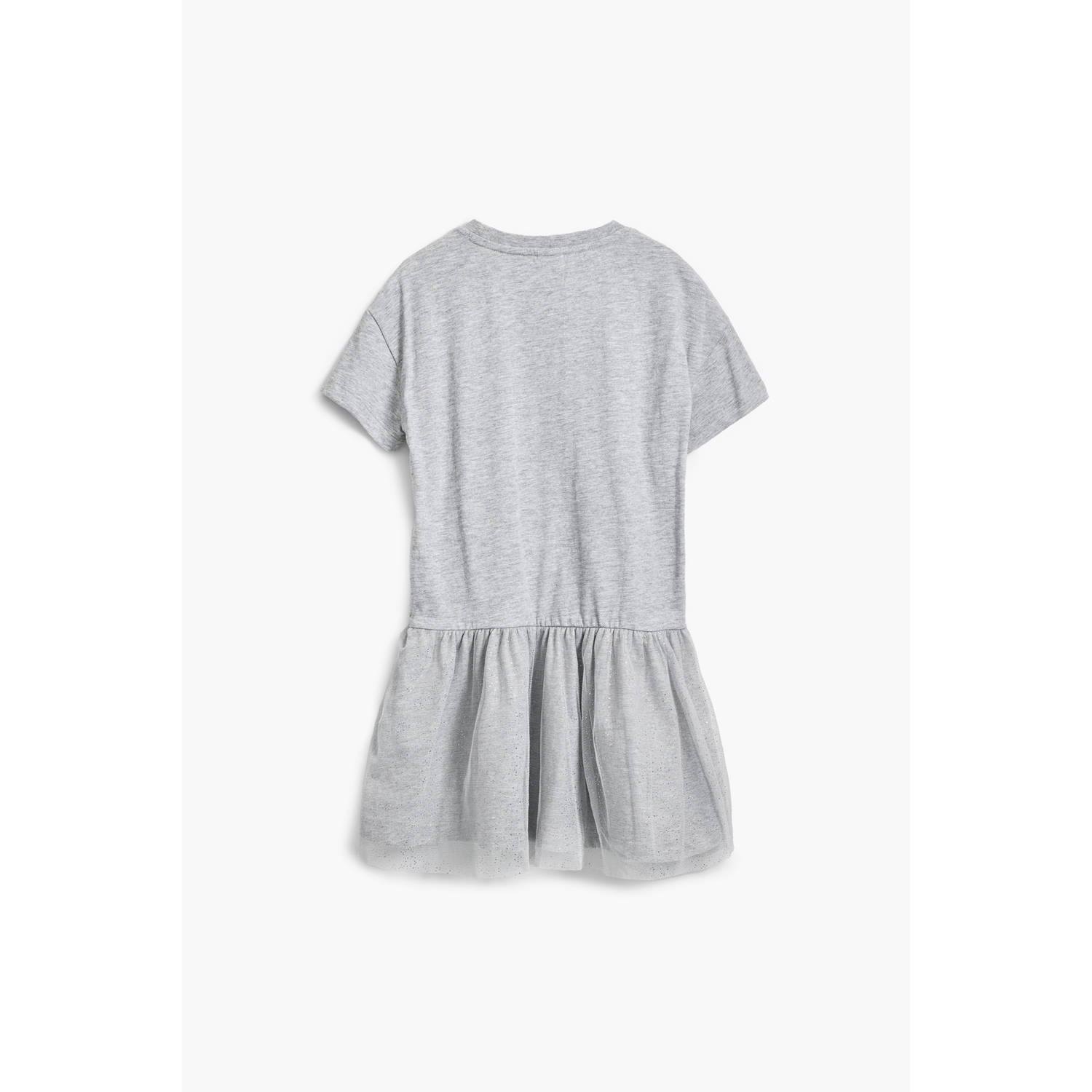 Desigual T-shirtjurk met pailletten grijs