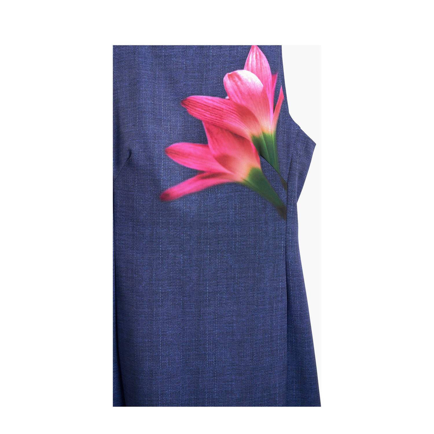 Desigual korte jurk blauw