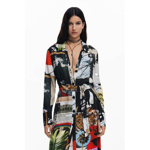 Desigual midi jurk multi afbeelding