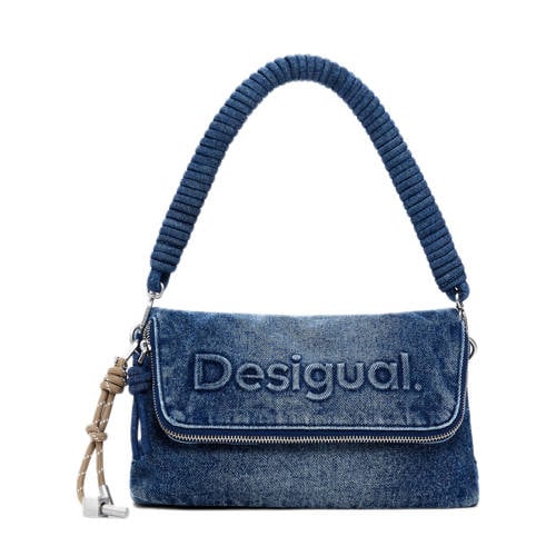 Desigual denim crossbody tas blauw afbeelding