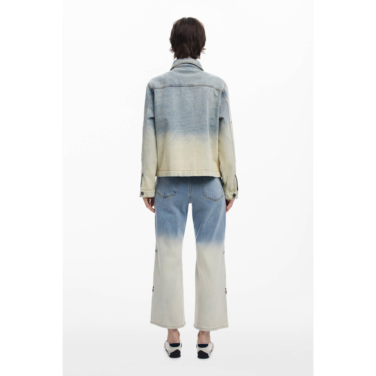 Desigual spijkerjas light blue denim
