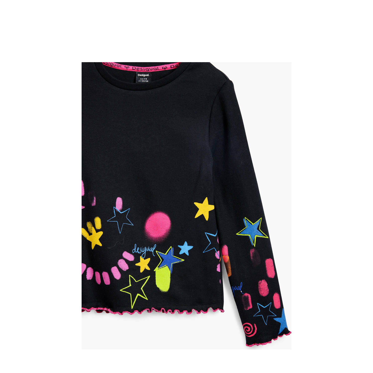 Desigual longsleeve zwart