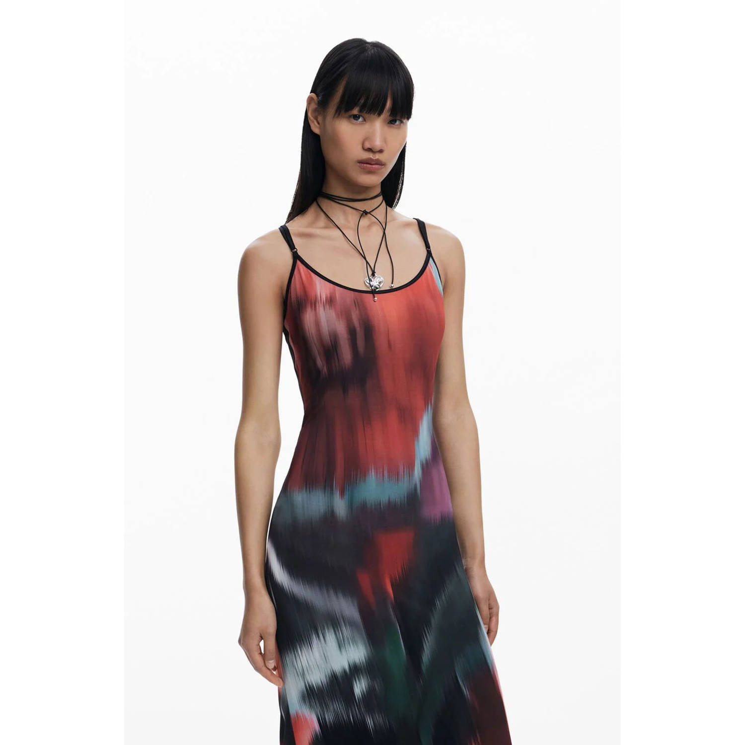 Desigual maxi jurk multi