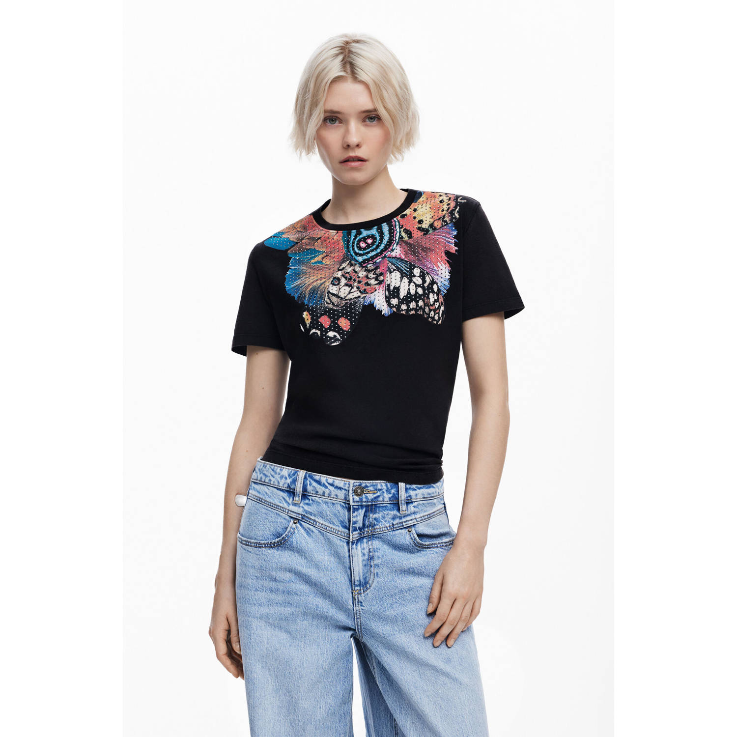 Desigual T-shirt zwart