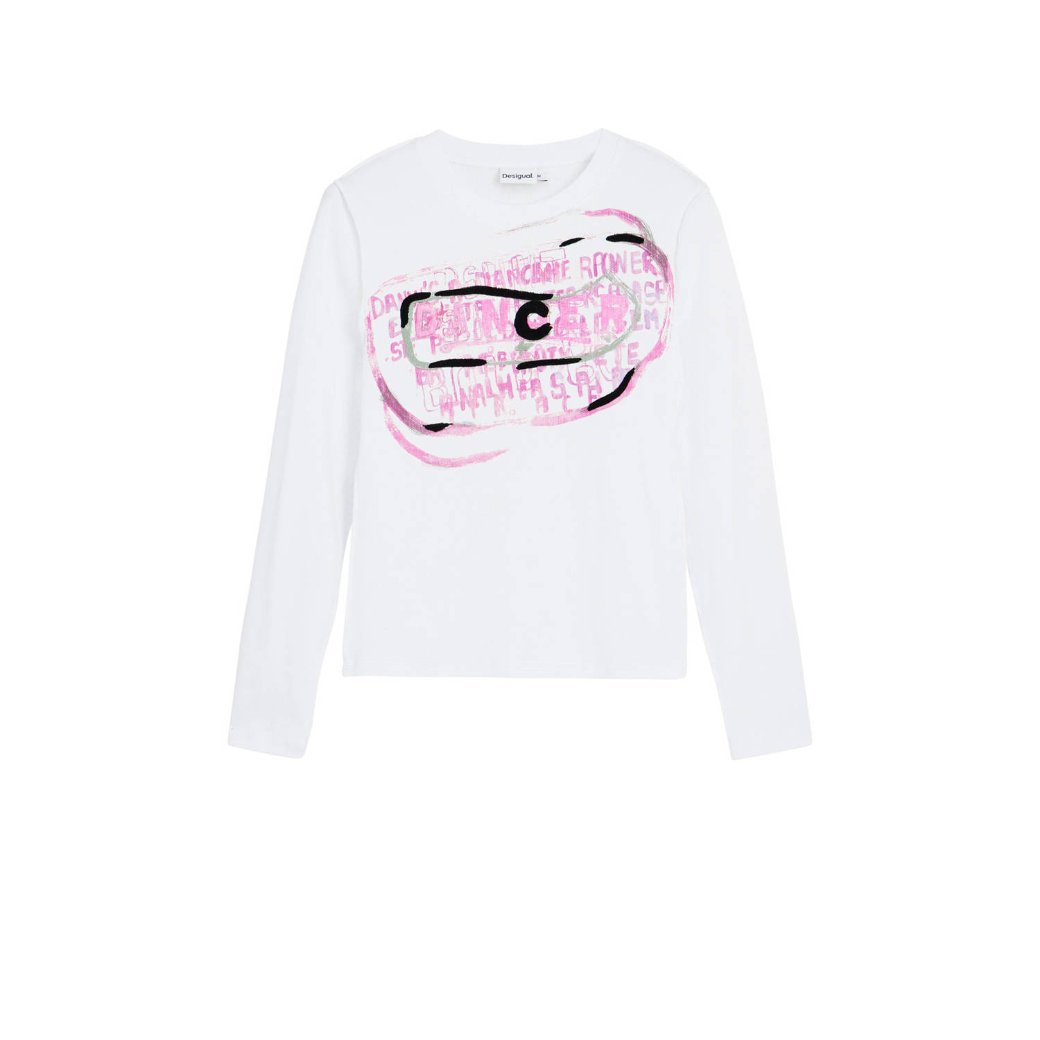 Desigual longsleeve wit
