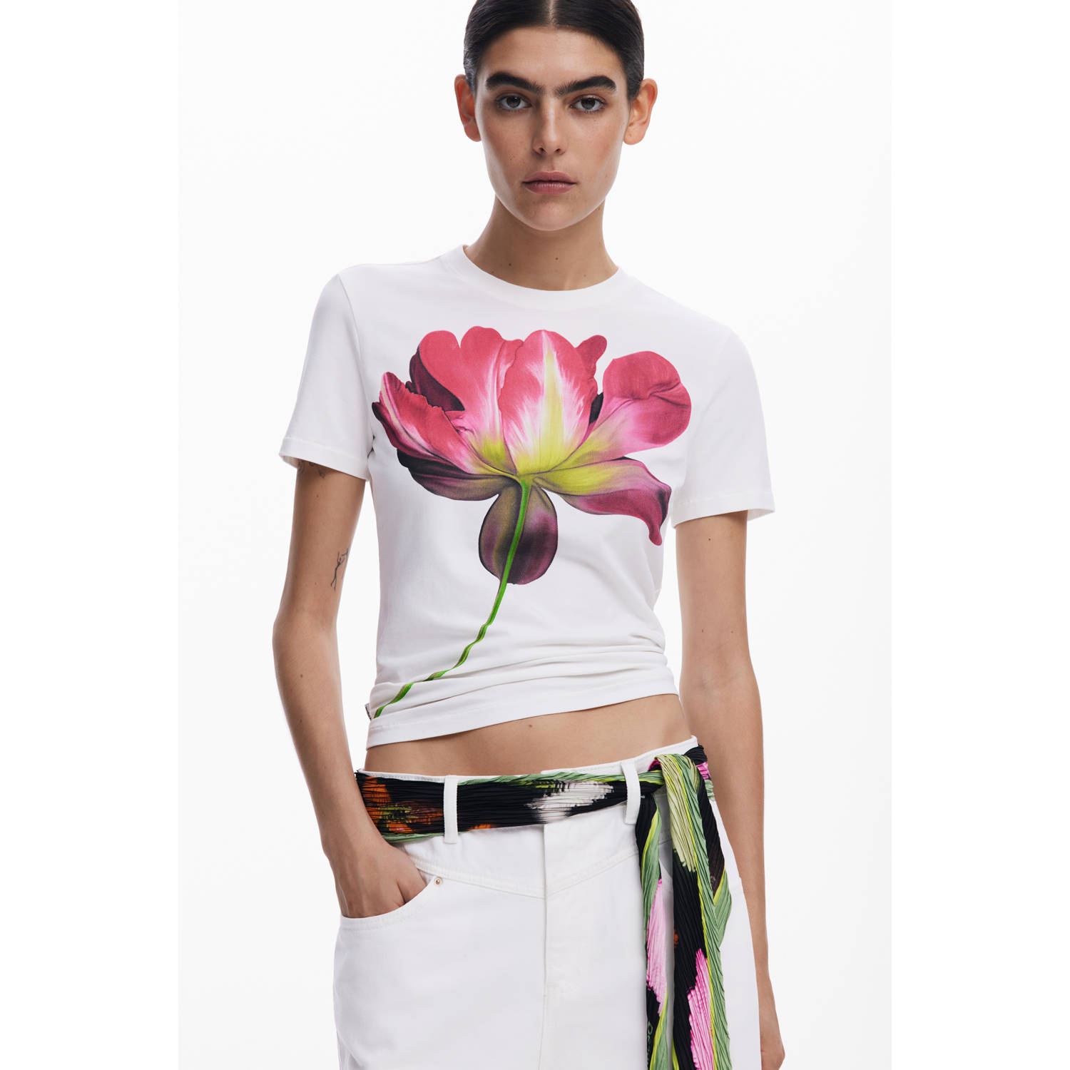 Desigual T-shirt wit