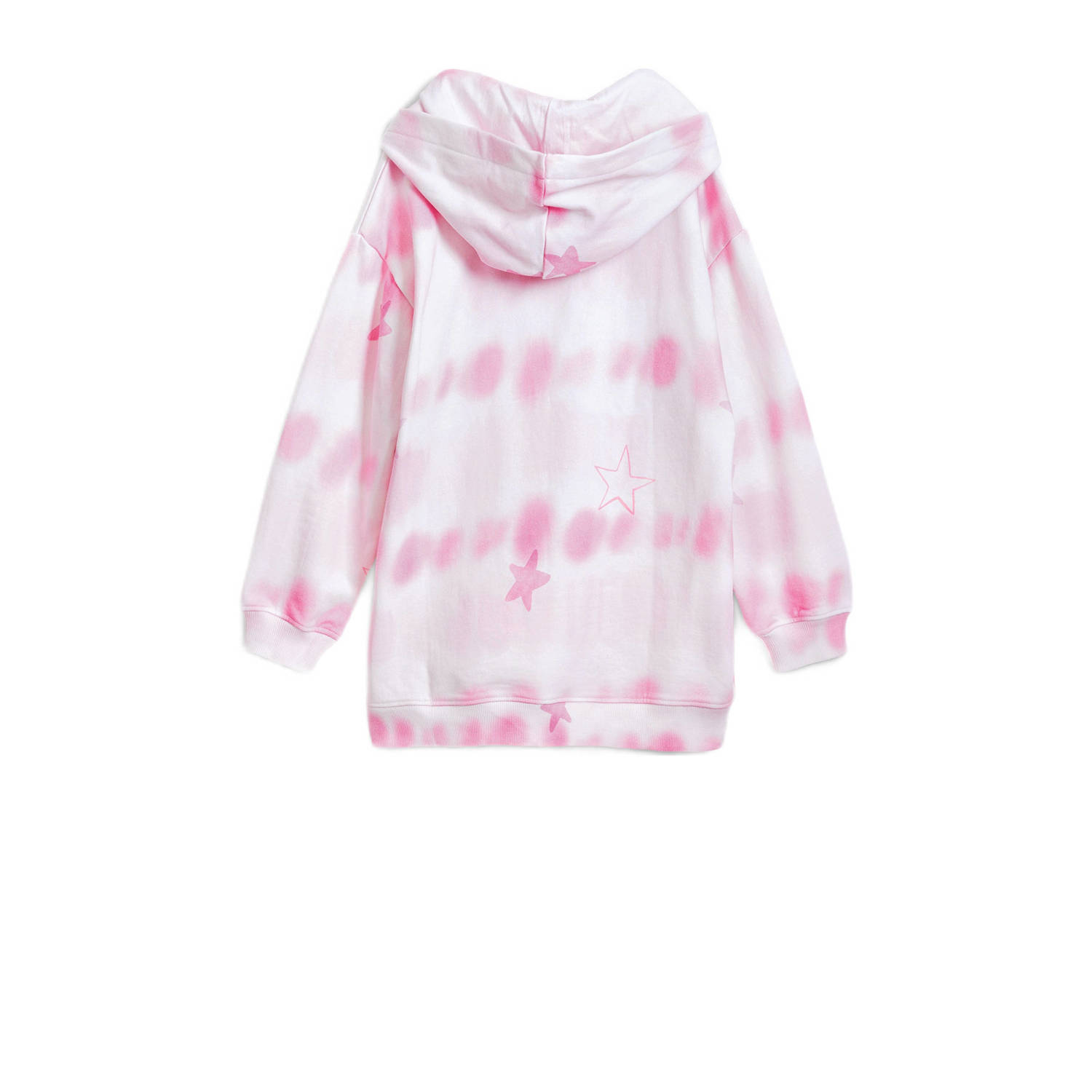 Desigual hoodie roze met glitter