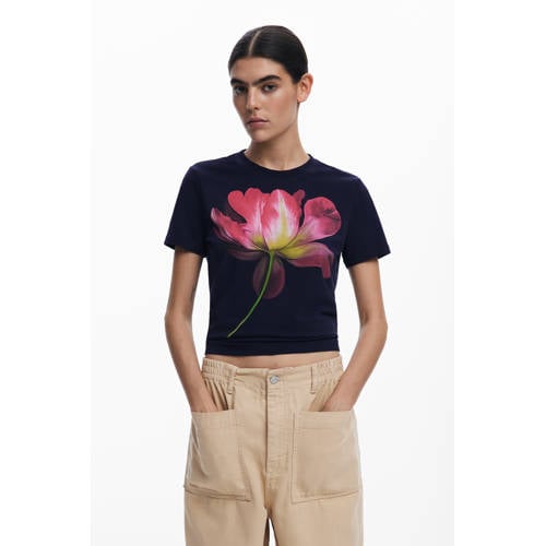 Desigual T-shirt blauw afbeelding