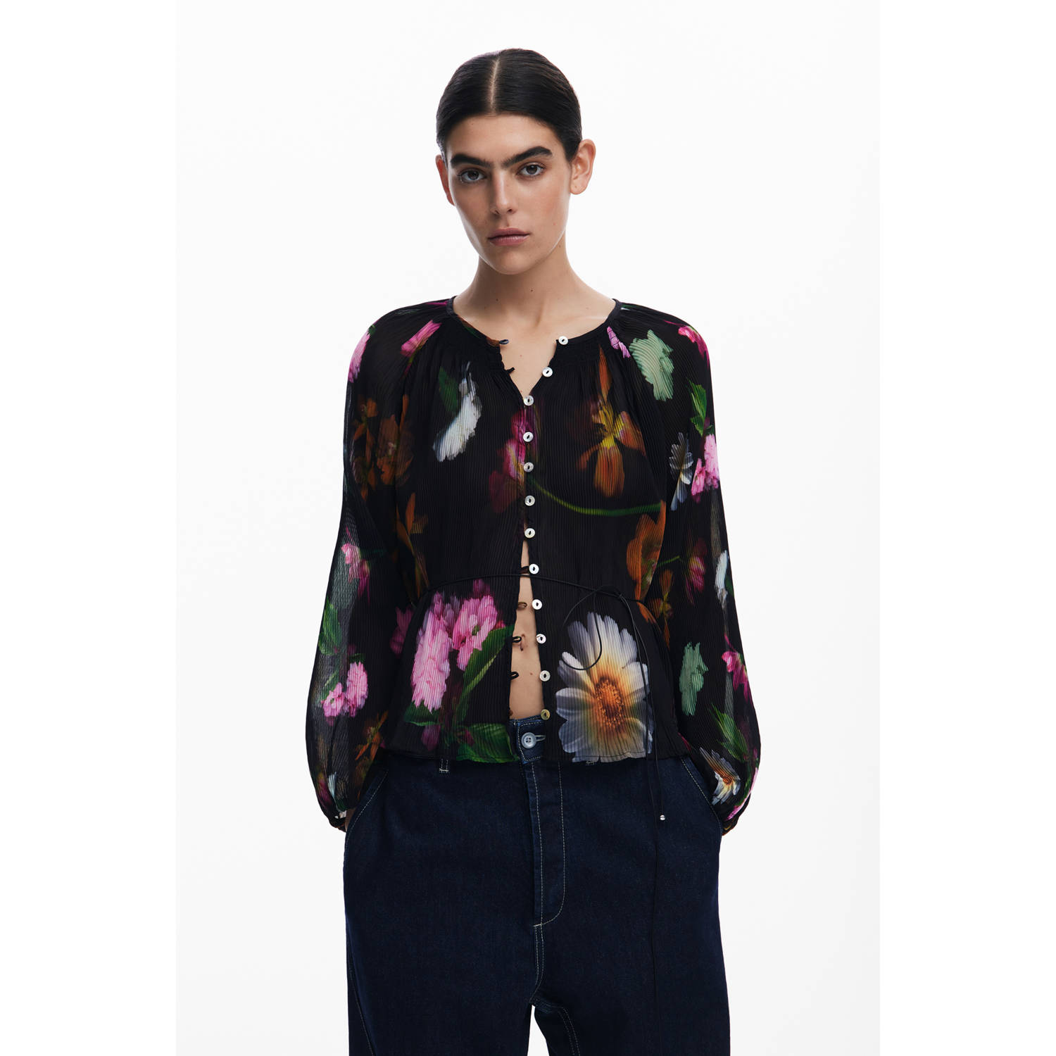 Desigual blouse zwart