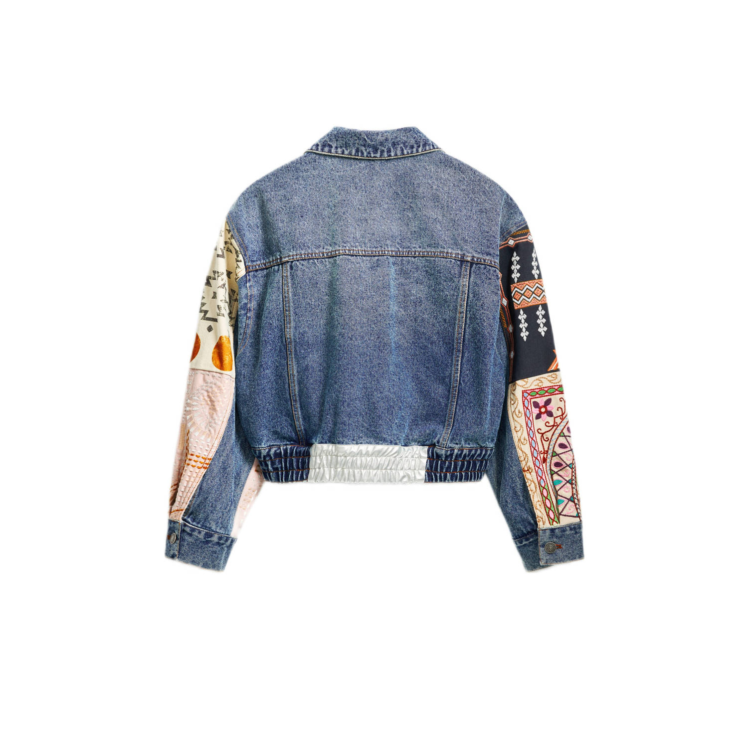 Desigual spijkerjas medium blue denim