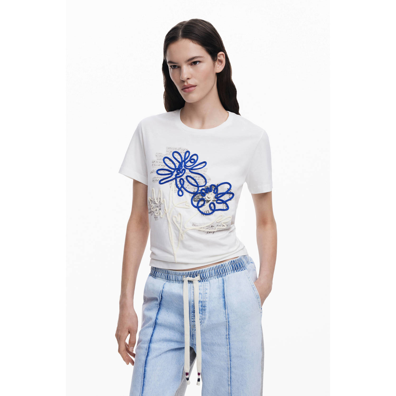 Desigual T-shirt wit