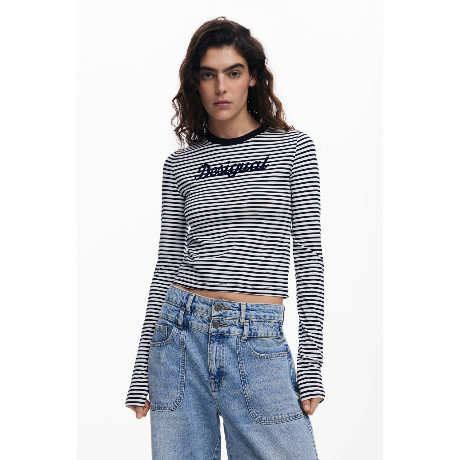 Desigual top zwart