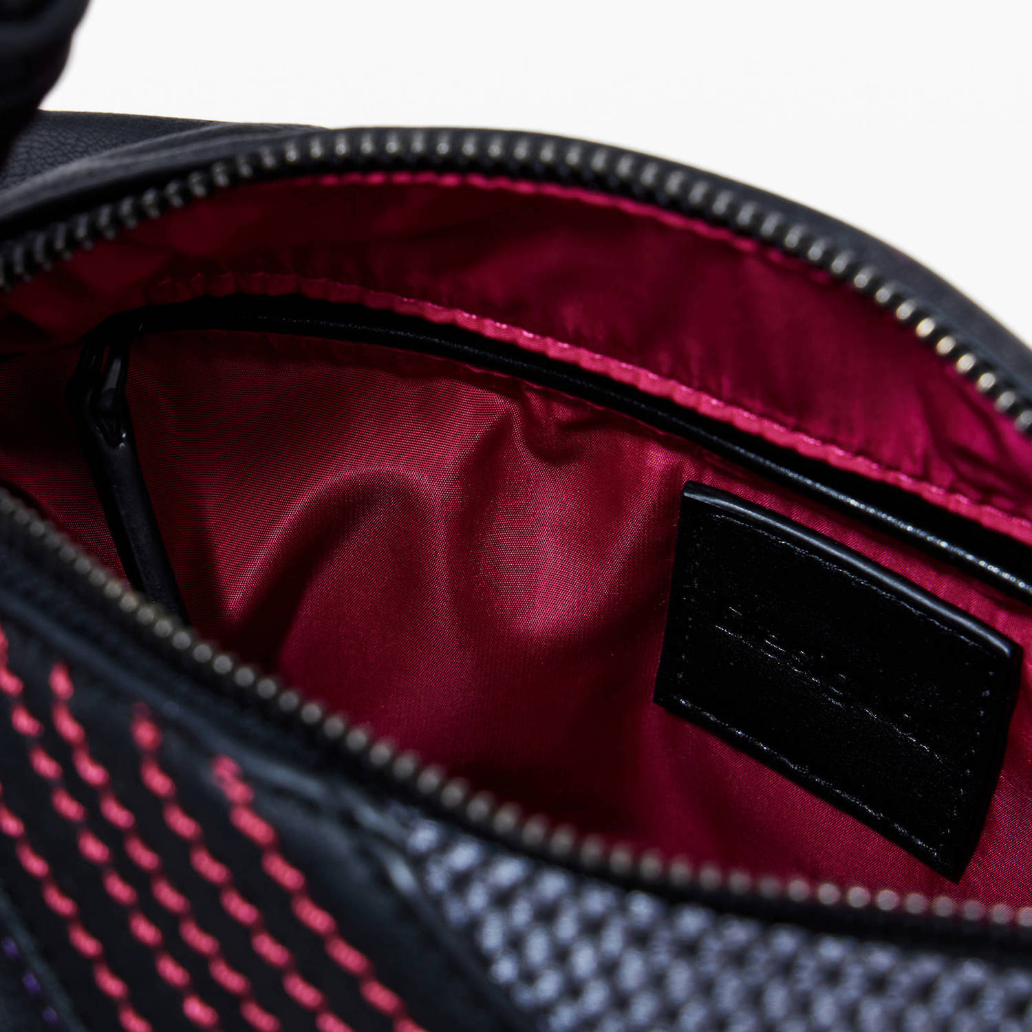 Desigual crossbody tas zwart paars