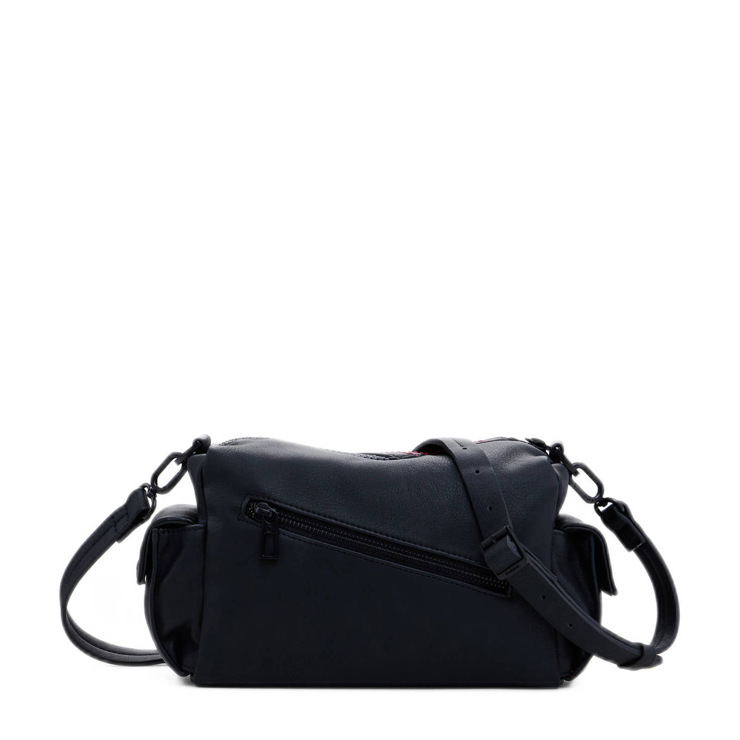 Desigual crossbody tas zwart paars
