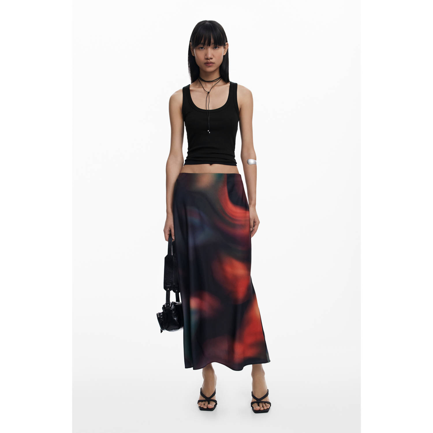 Desigual maxi rok multi