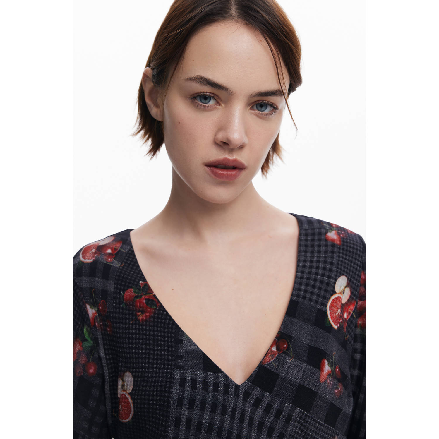Desigual midi jurk zwart