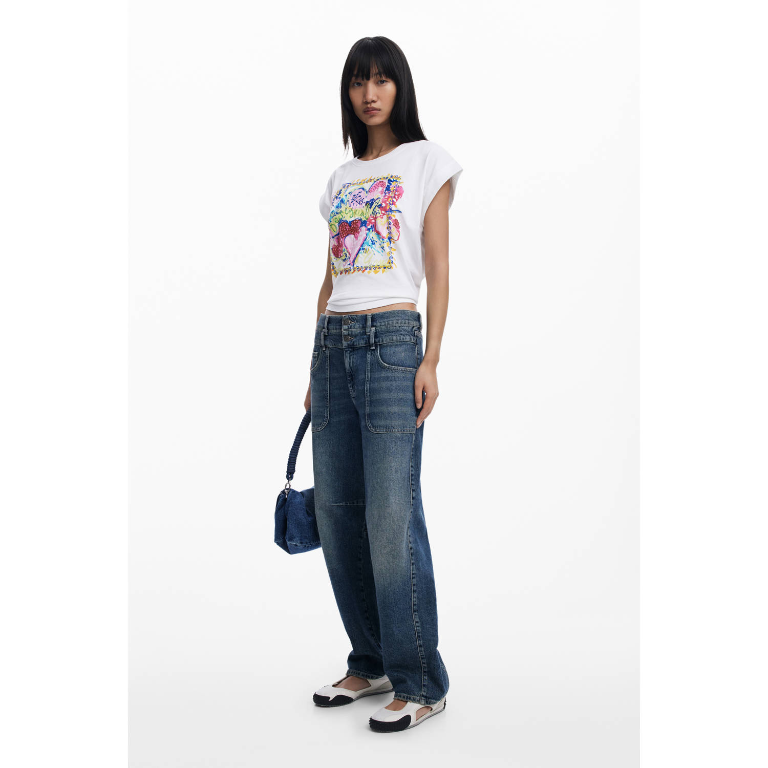 Desigual T-shirt wit