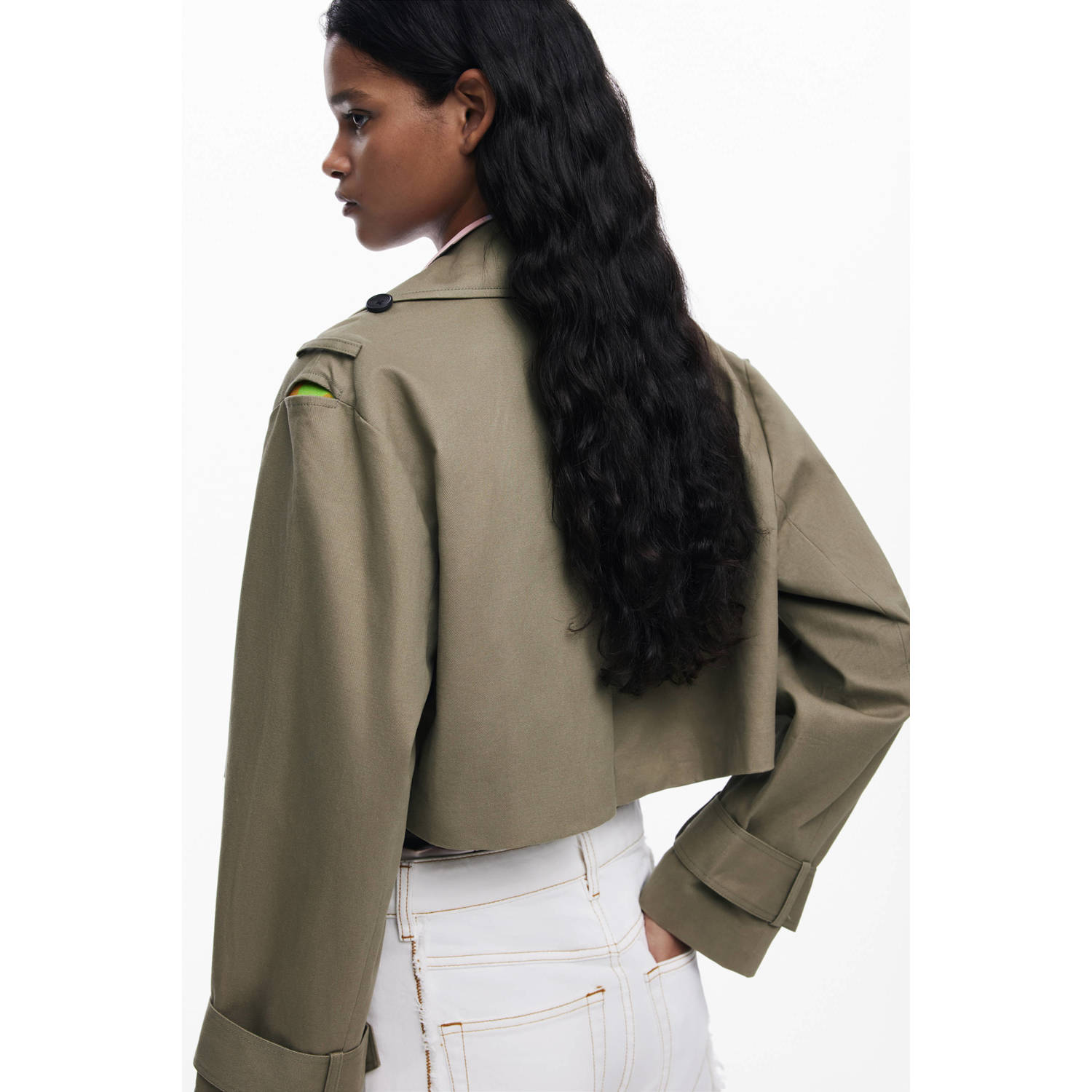 Desigual trenchcoat beige