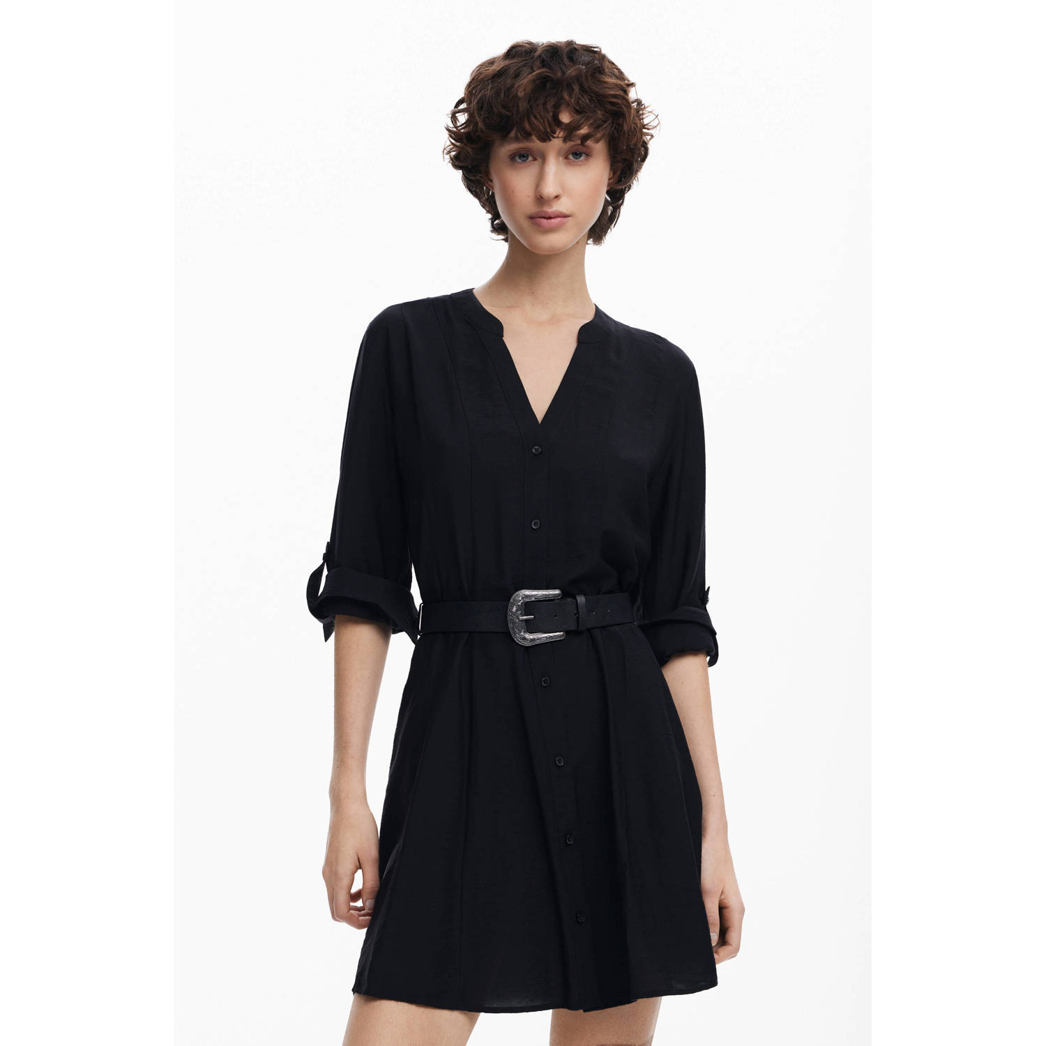 Desigual korte jurk zwart