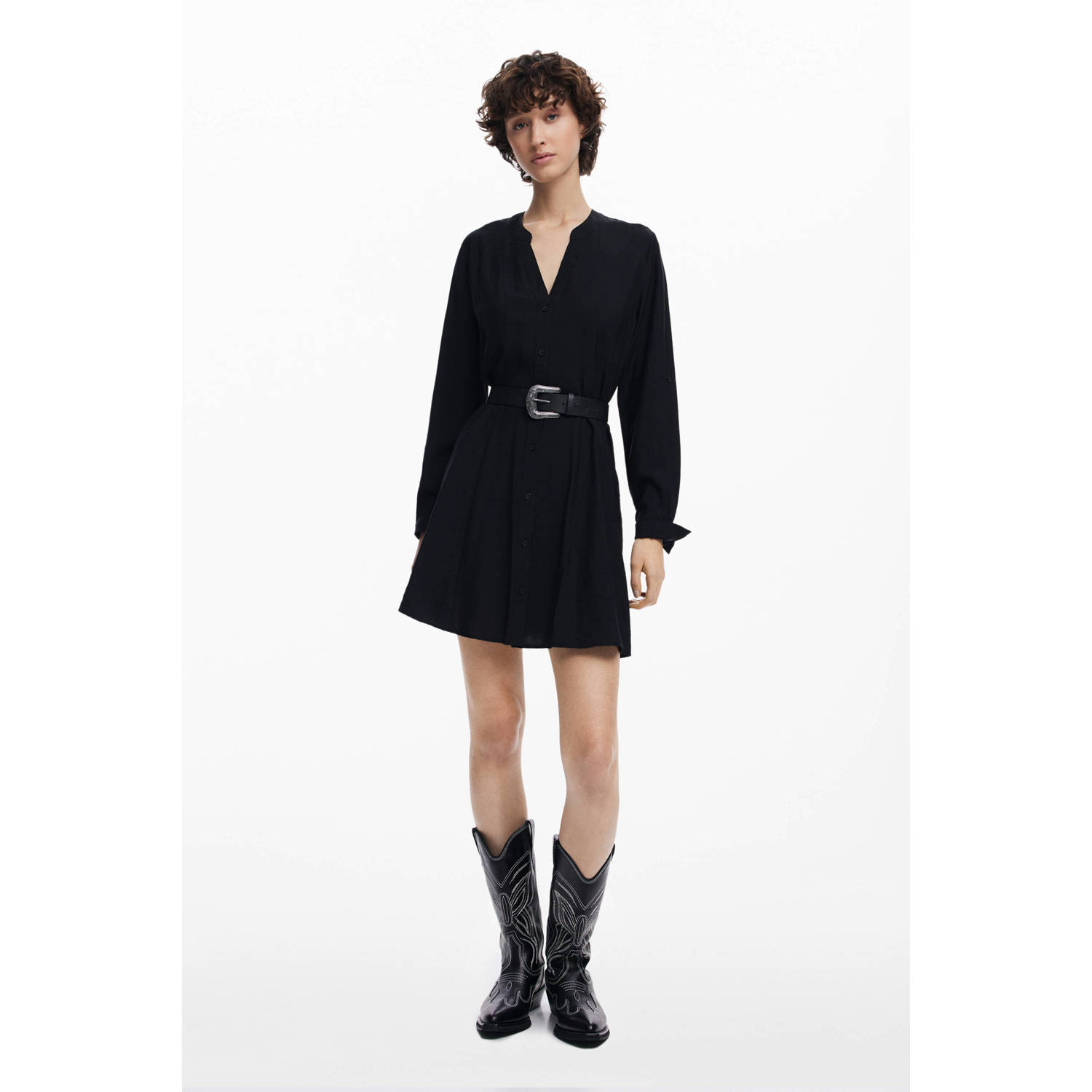 Desigual korte jurk zwart