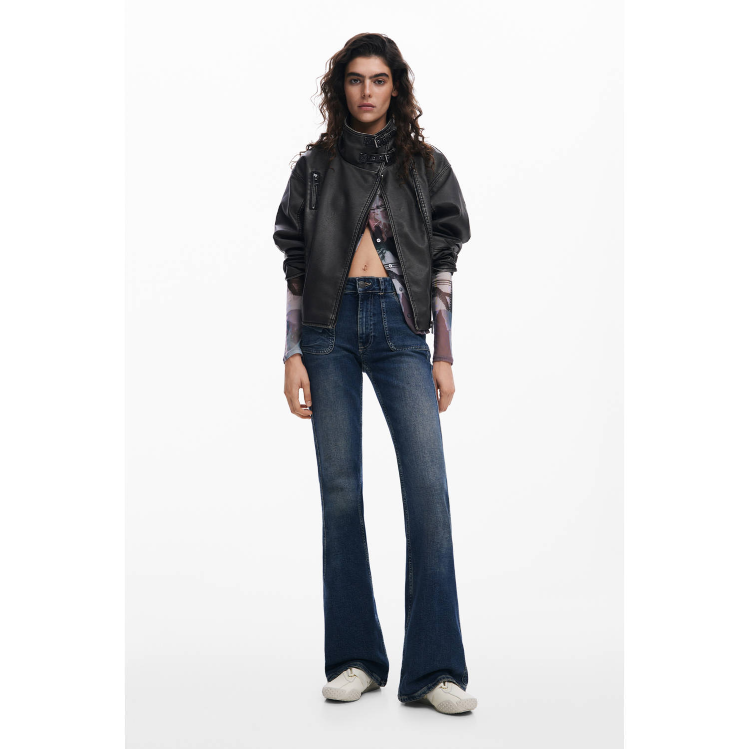 Desigual bikerjack zwart