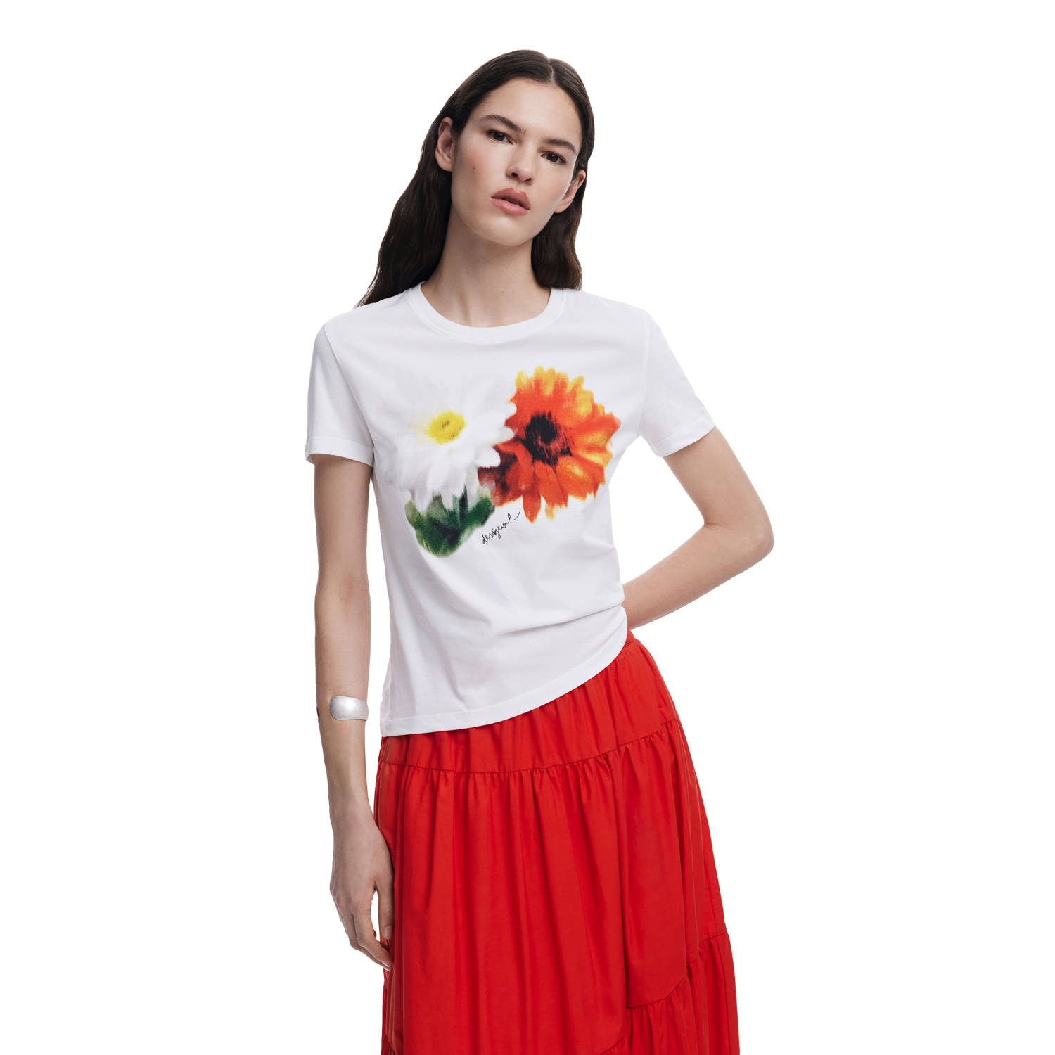 Desigual T-shirt wit