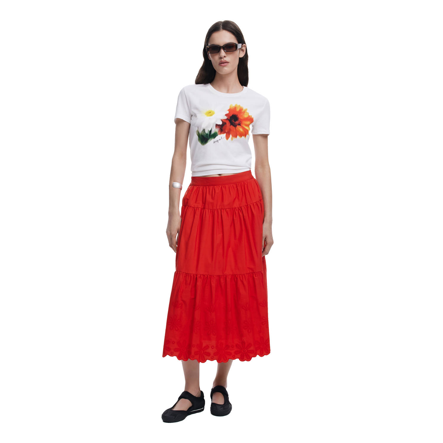 Desigual T-shirt wit