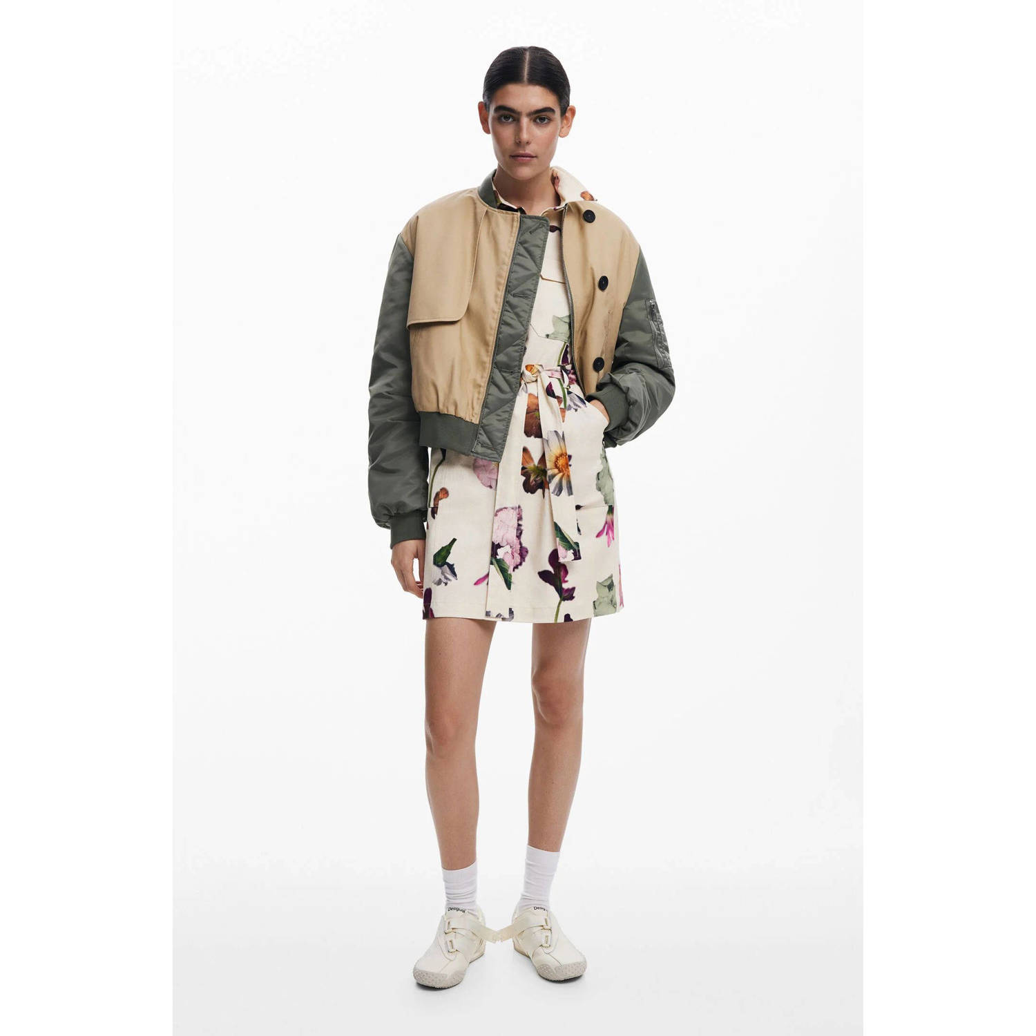 Desigual bomberjack beige