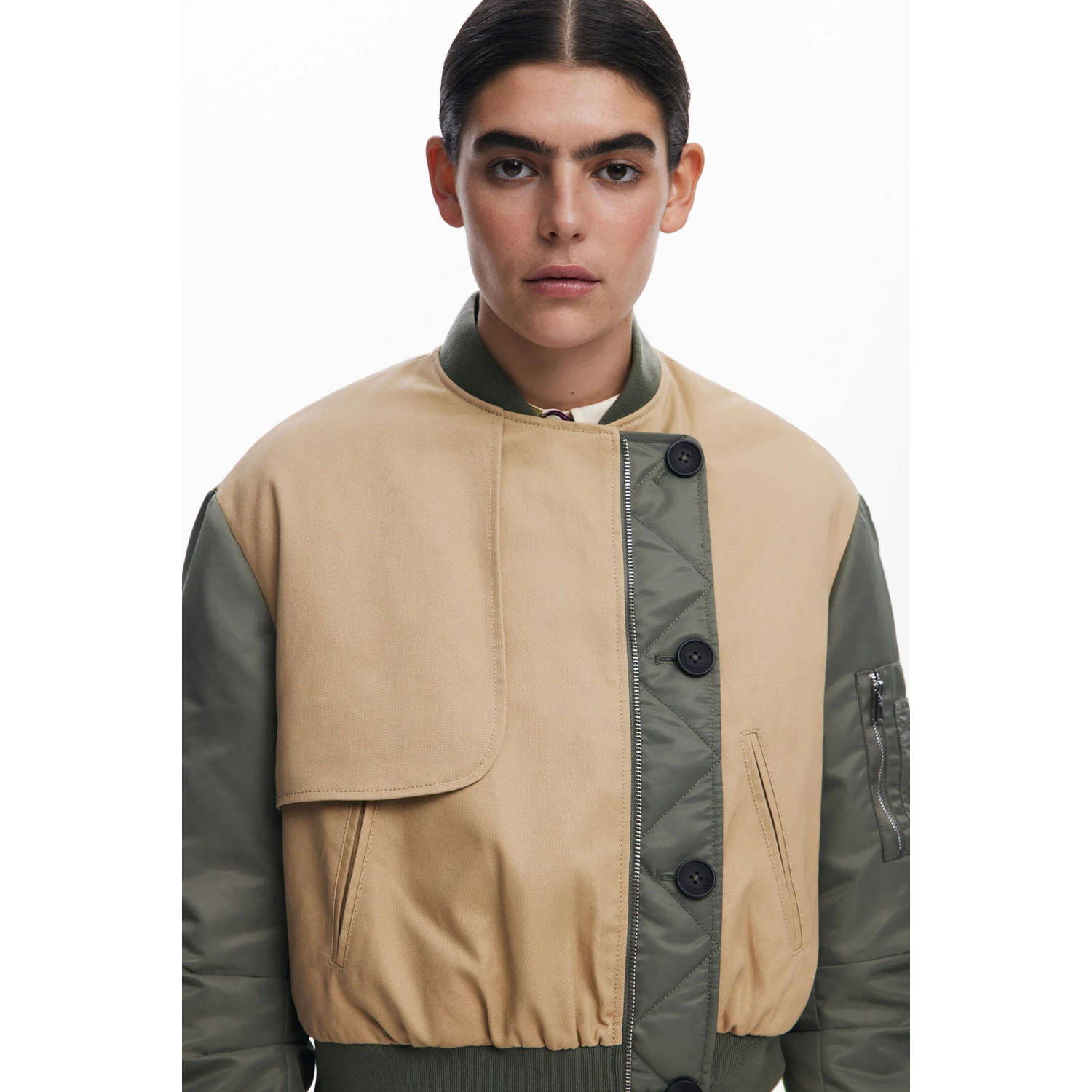 Desigual bomberjack beige
