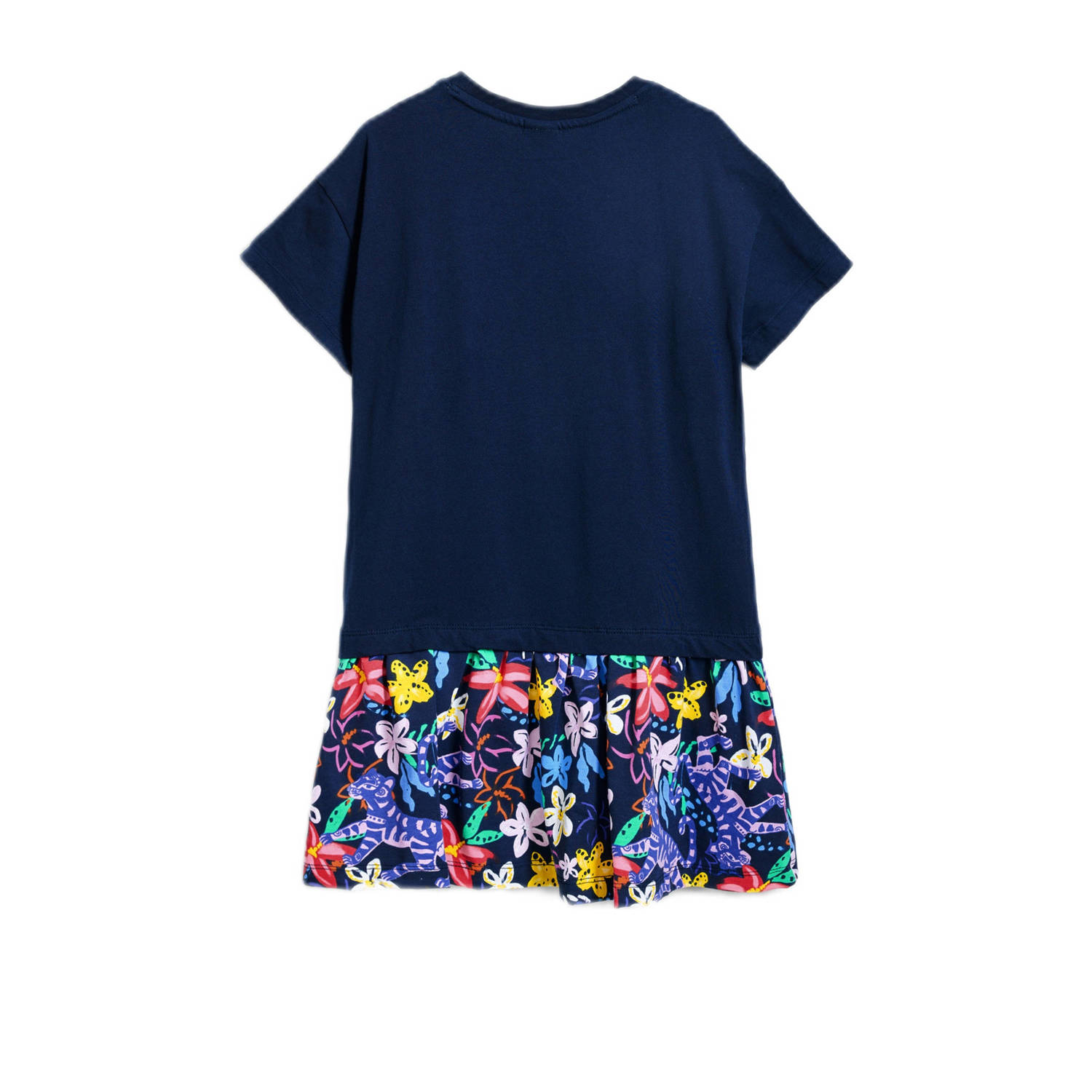 Desigual T-shirtjurk donkerblauw