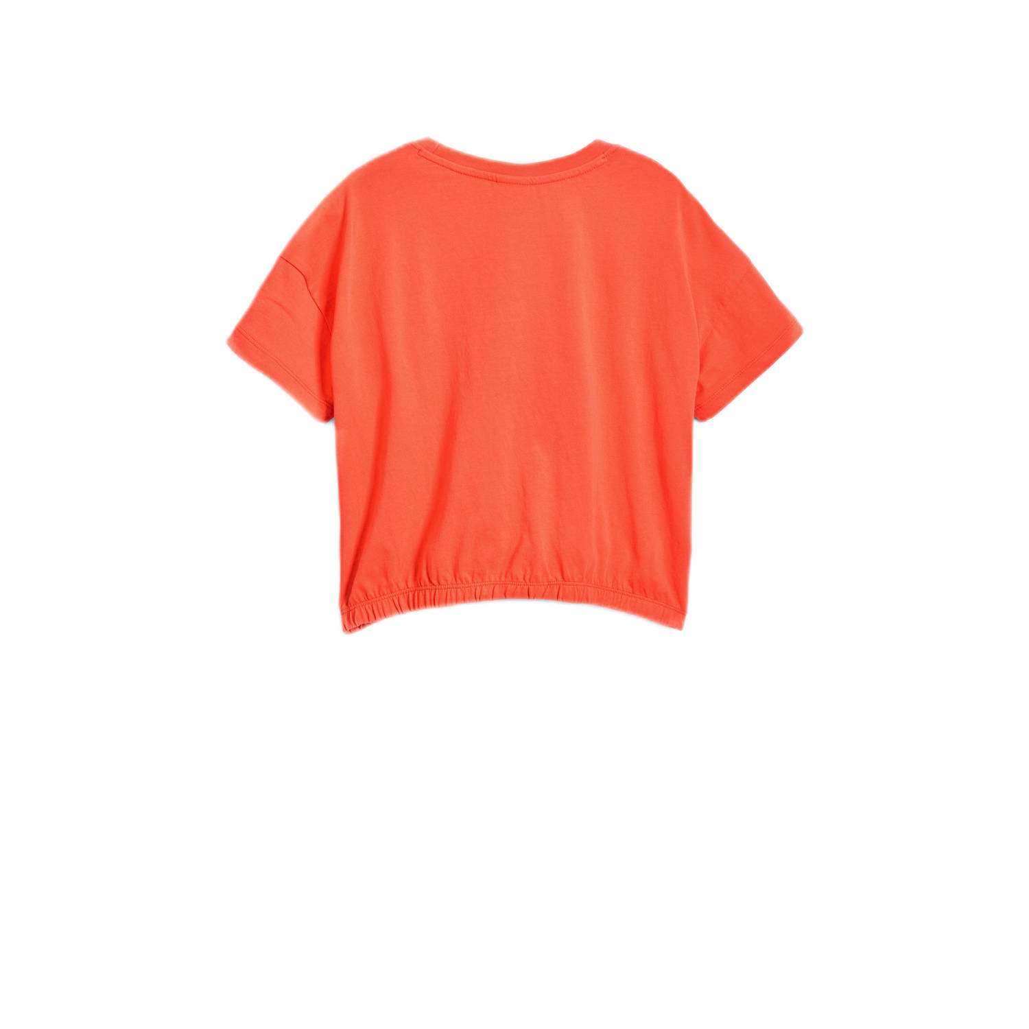 Desigual T-shirt rood met glitter