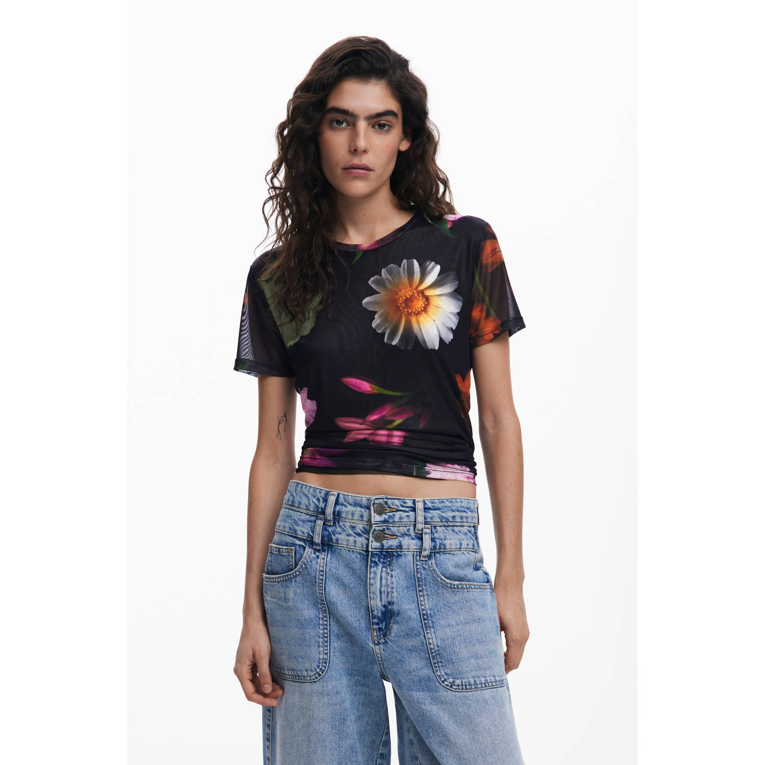 Desigual top zwart