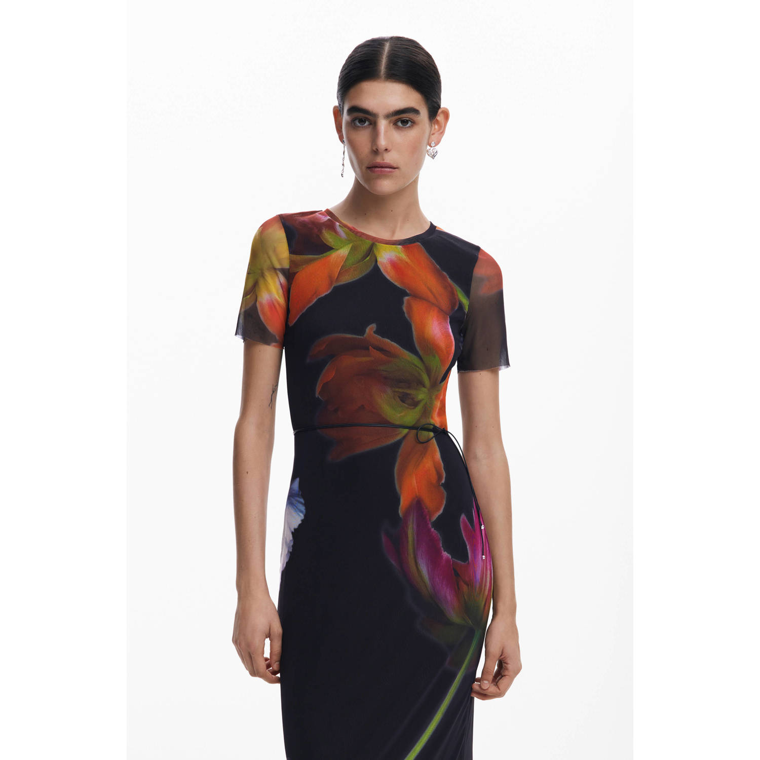 Desigual maxi jurk zwart