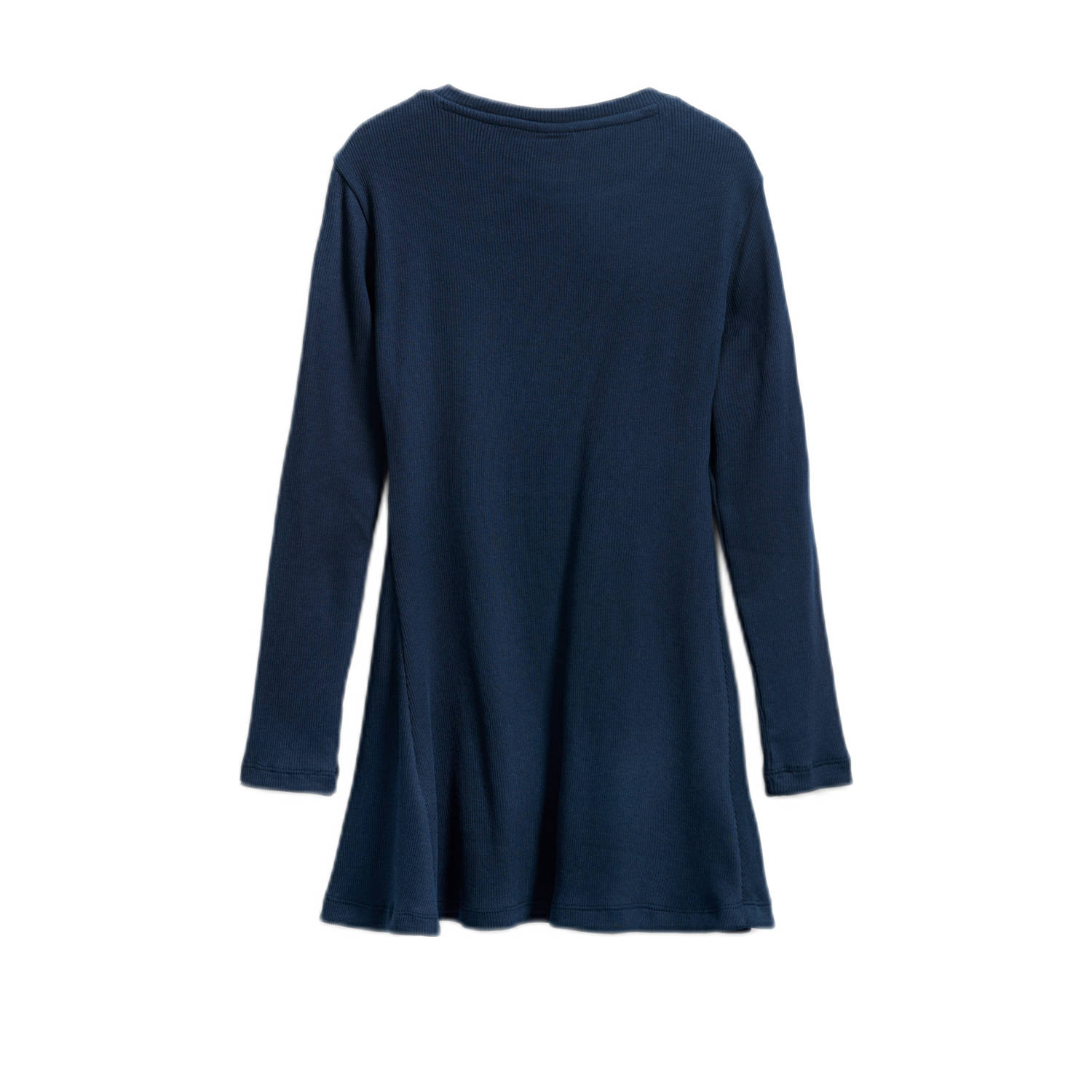 Desigual korte jurk rib gebreid donkerblauw