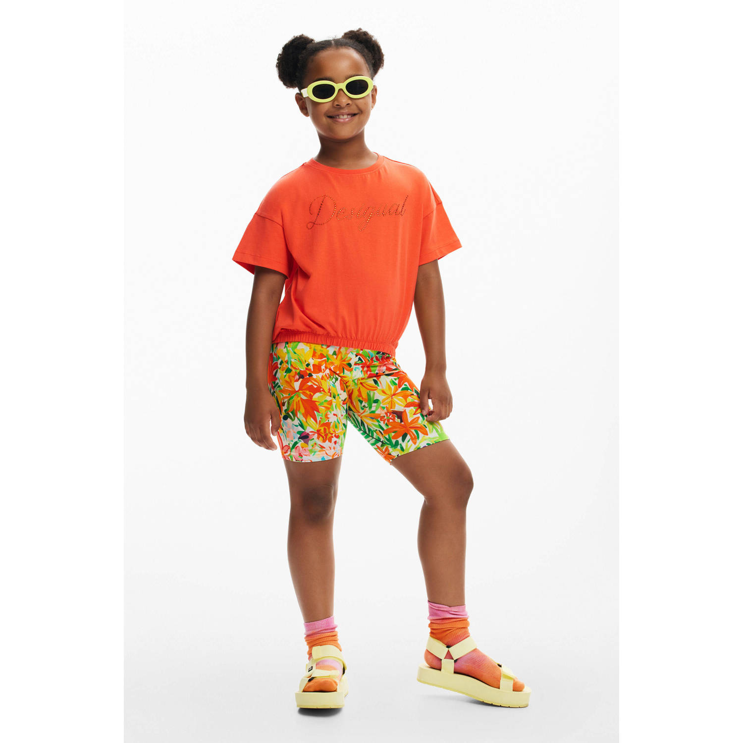 Desigual biker short groen