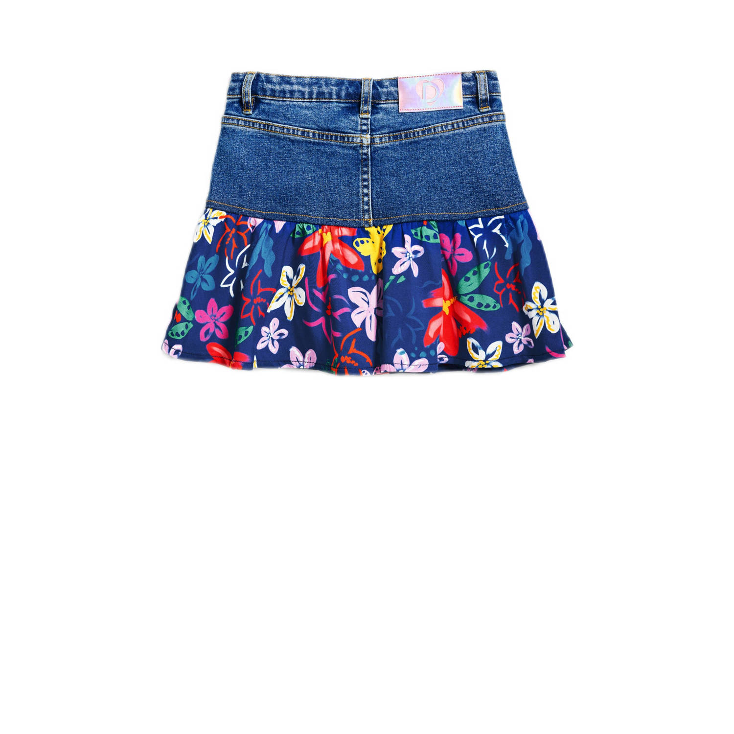 Desigual spijkerrok dark blue denim