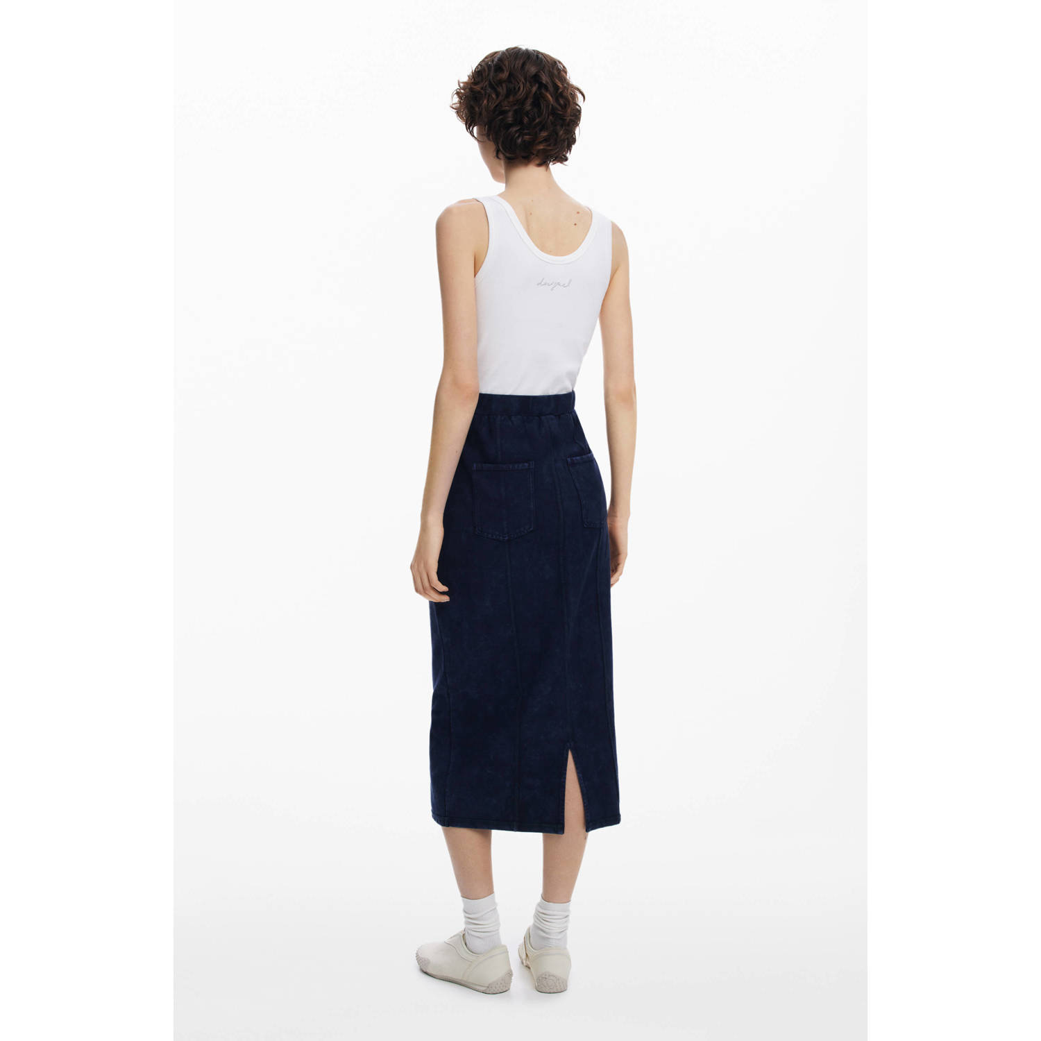 Desigual midi jurk zwart