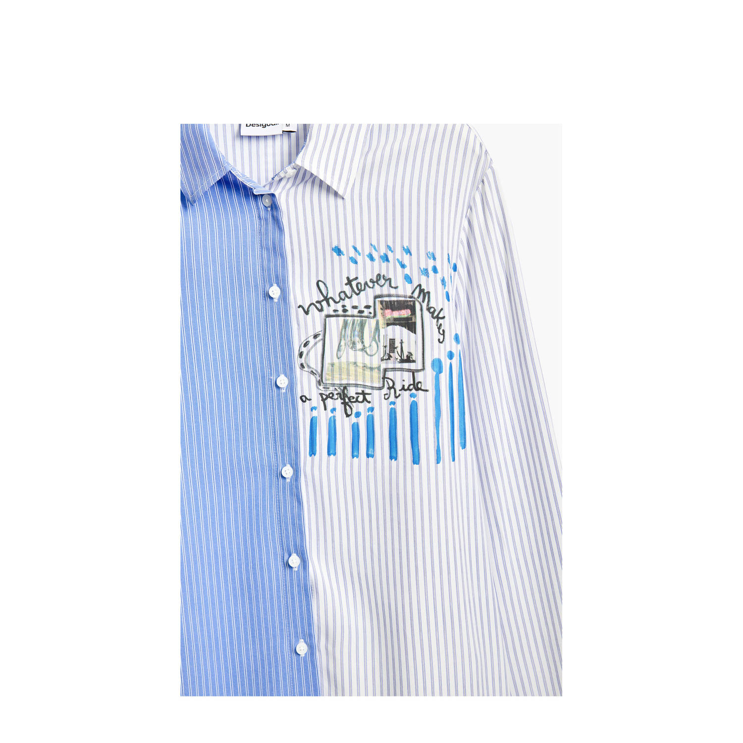 Desigual blouse blauw