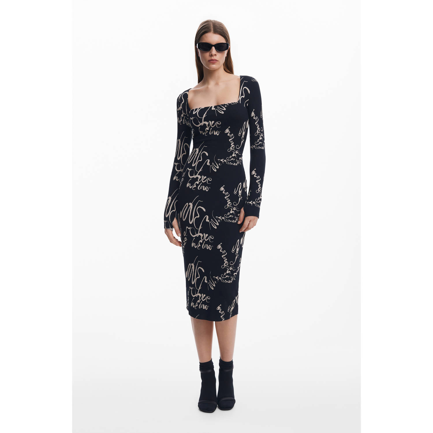 Desigual jurk zwart
