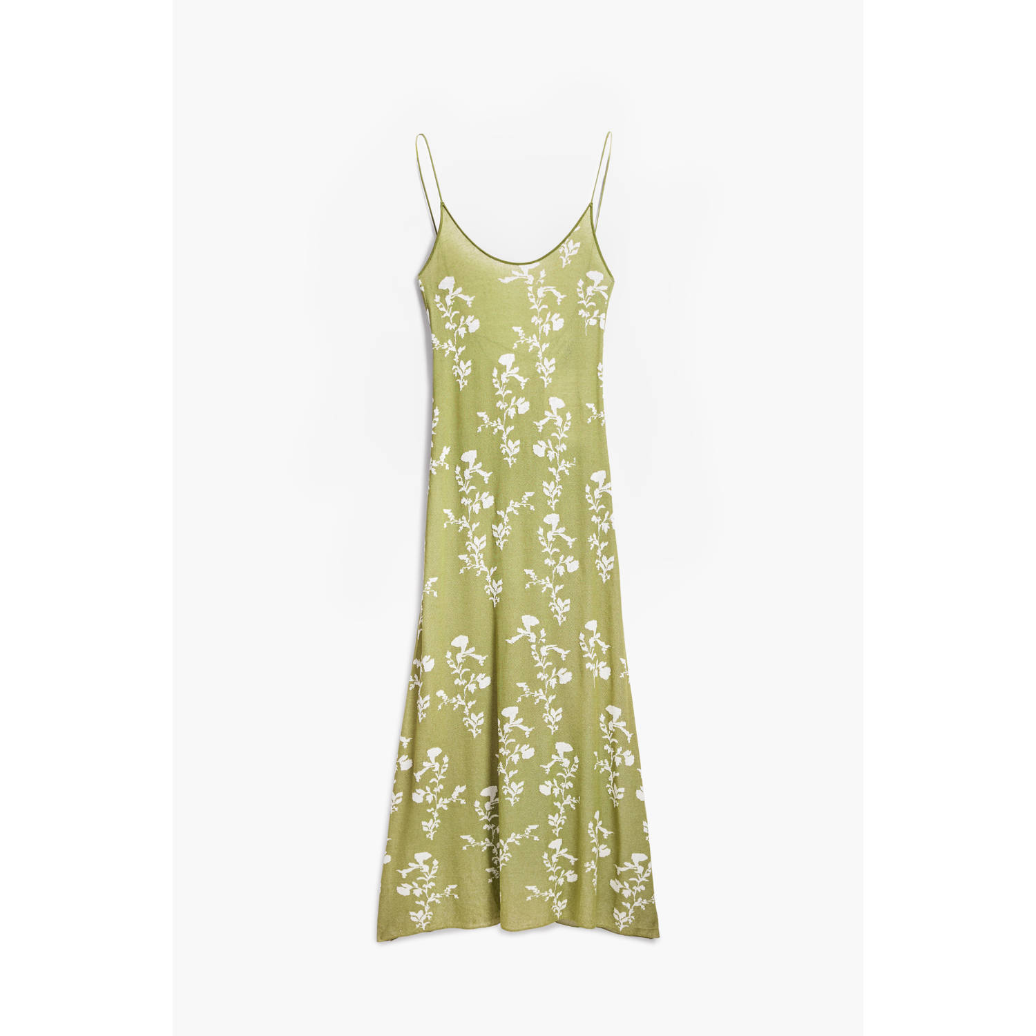 Desigual midi jurk gehaakt groen