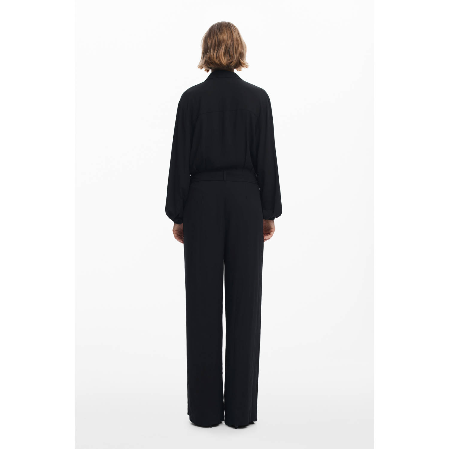 Desigual wide leg jumpsuit zwart