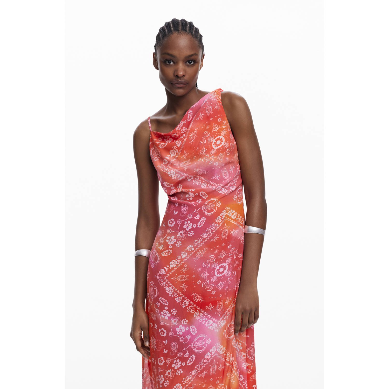 Desigual zomerjurk roze