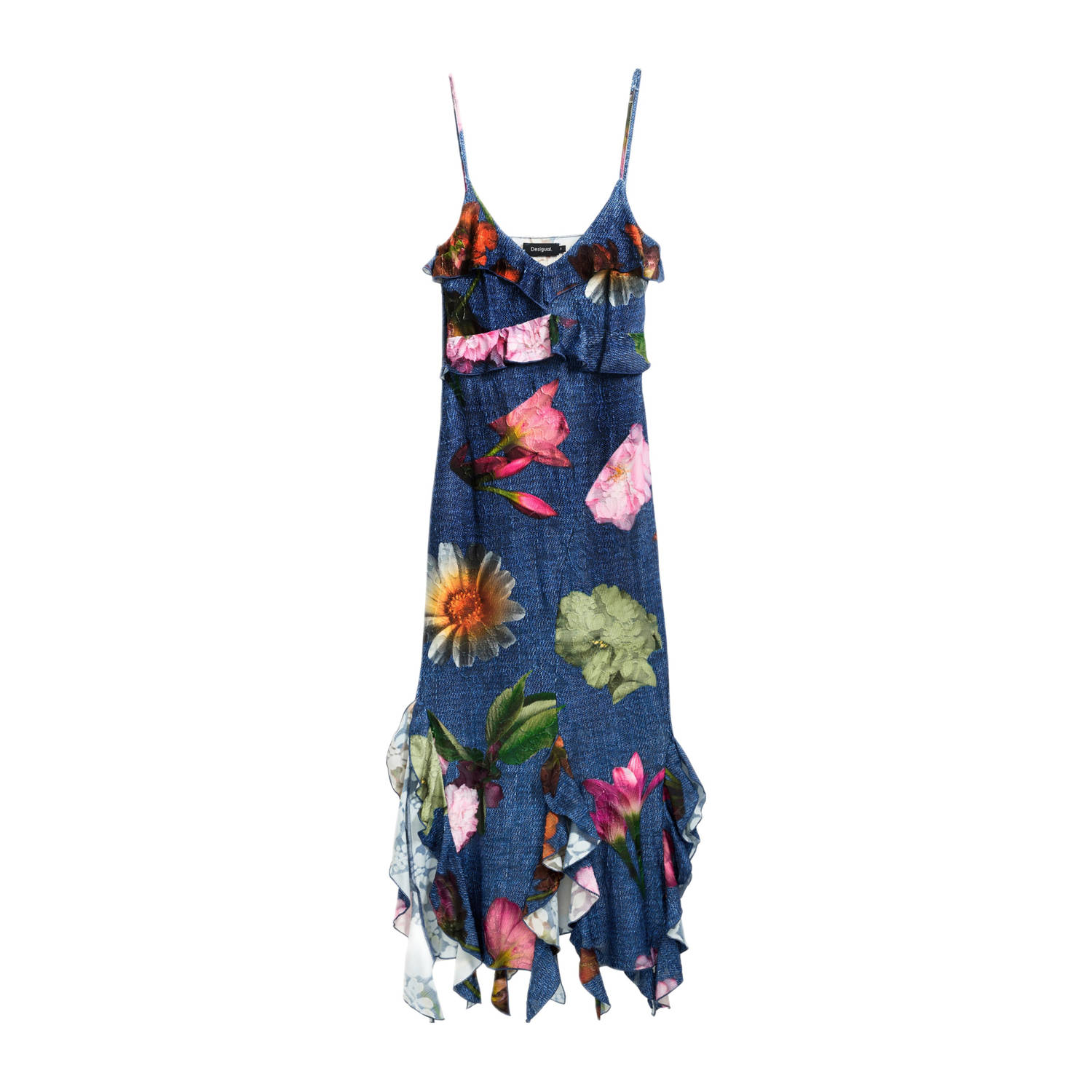 Desigual zomerjurk blauw