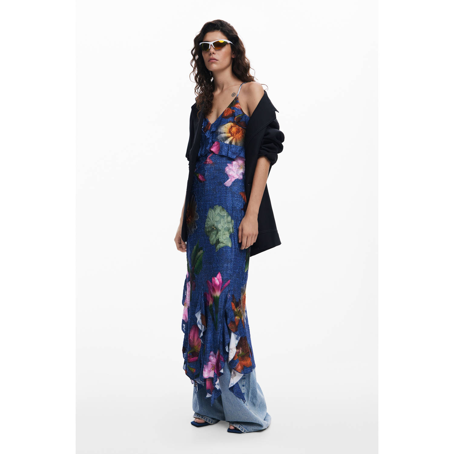 Desigual zomerjurk blauw