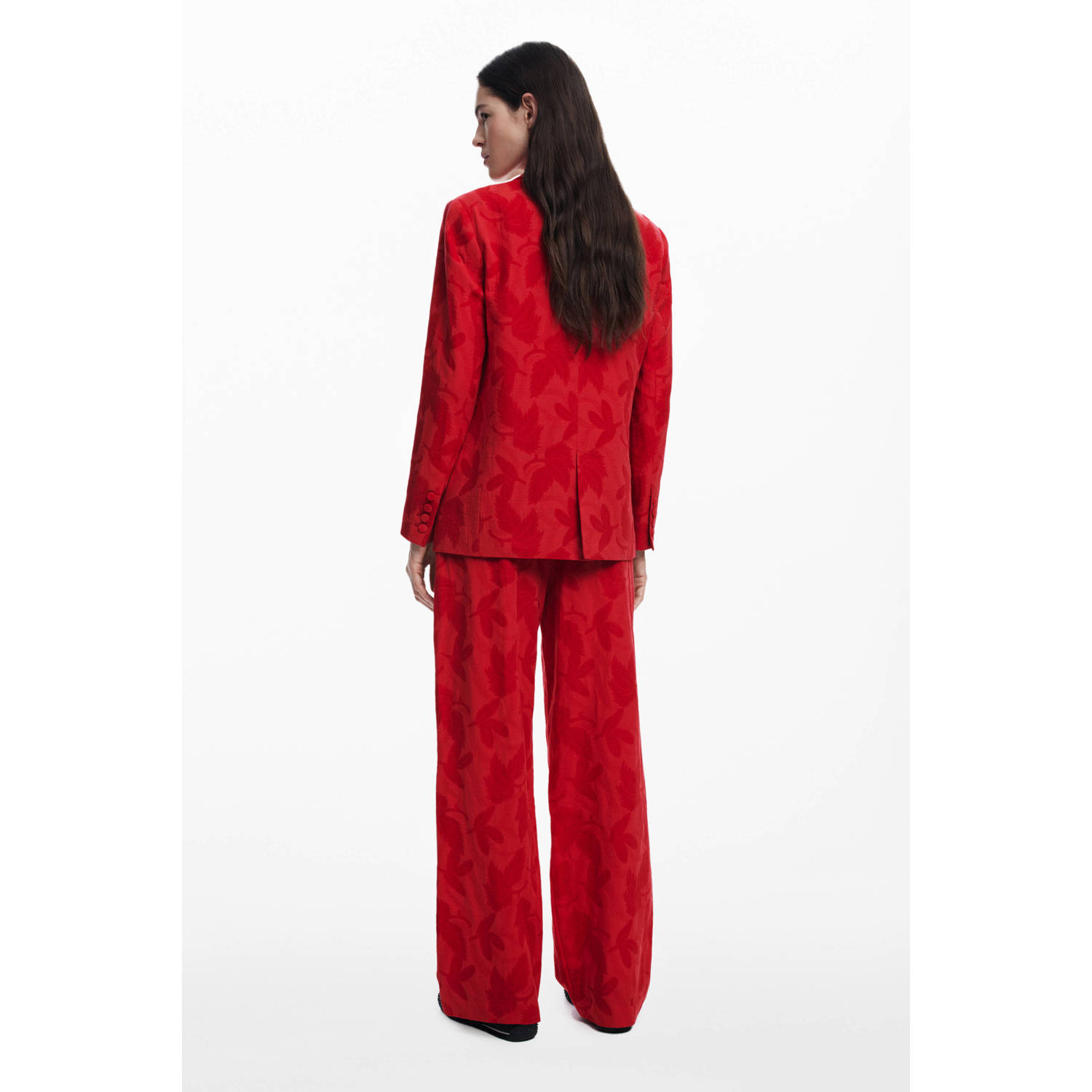 Desigual regular blazer rood