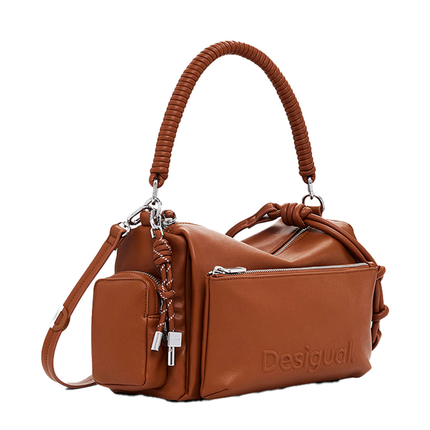 Desigual crossbody tas cognac