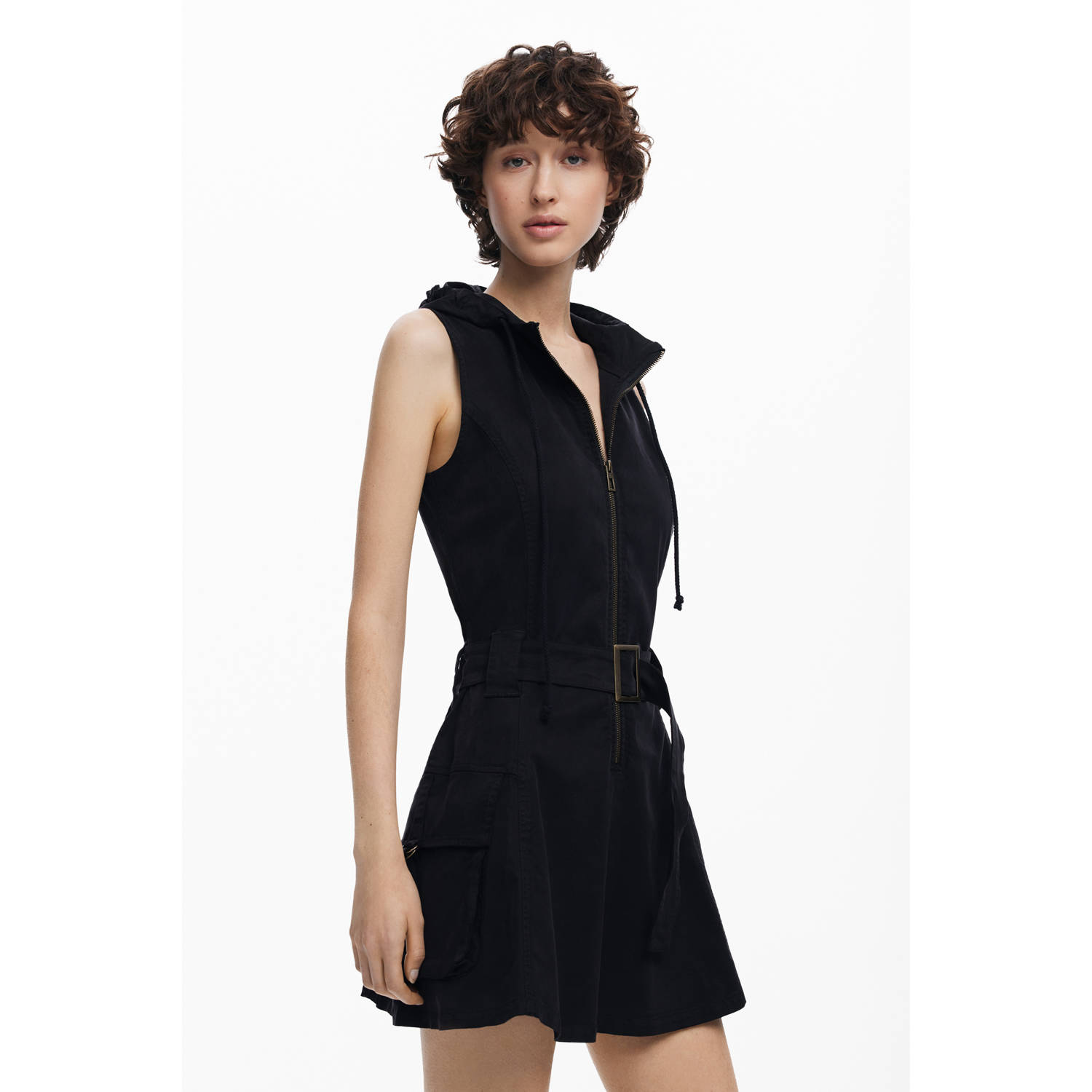 Desigual korte jurk zwart