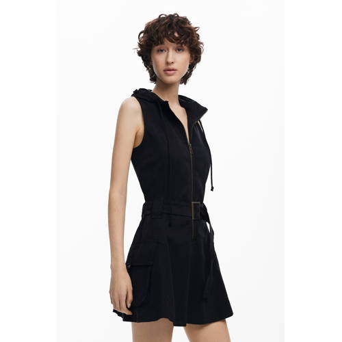 Desigual korte jurk zwart afbeelding