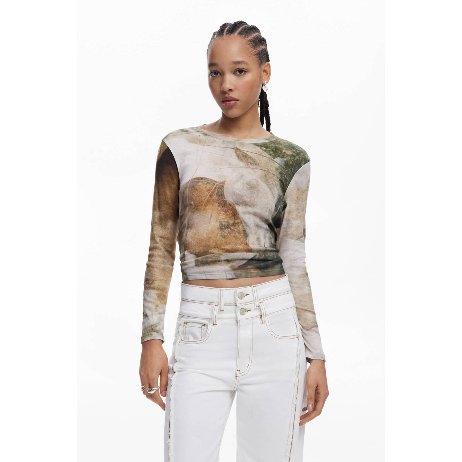 Desigual top ecru