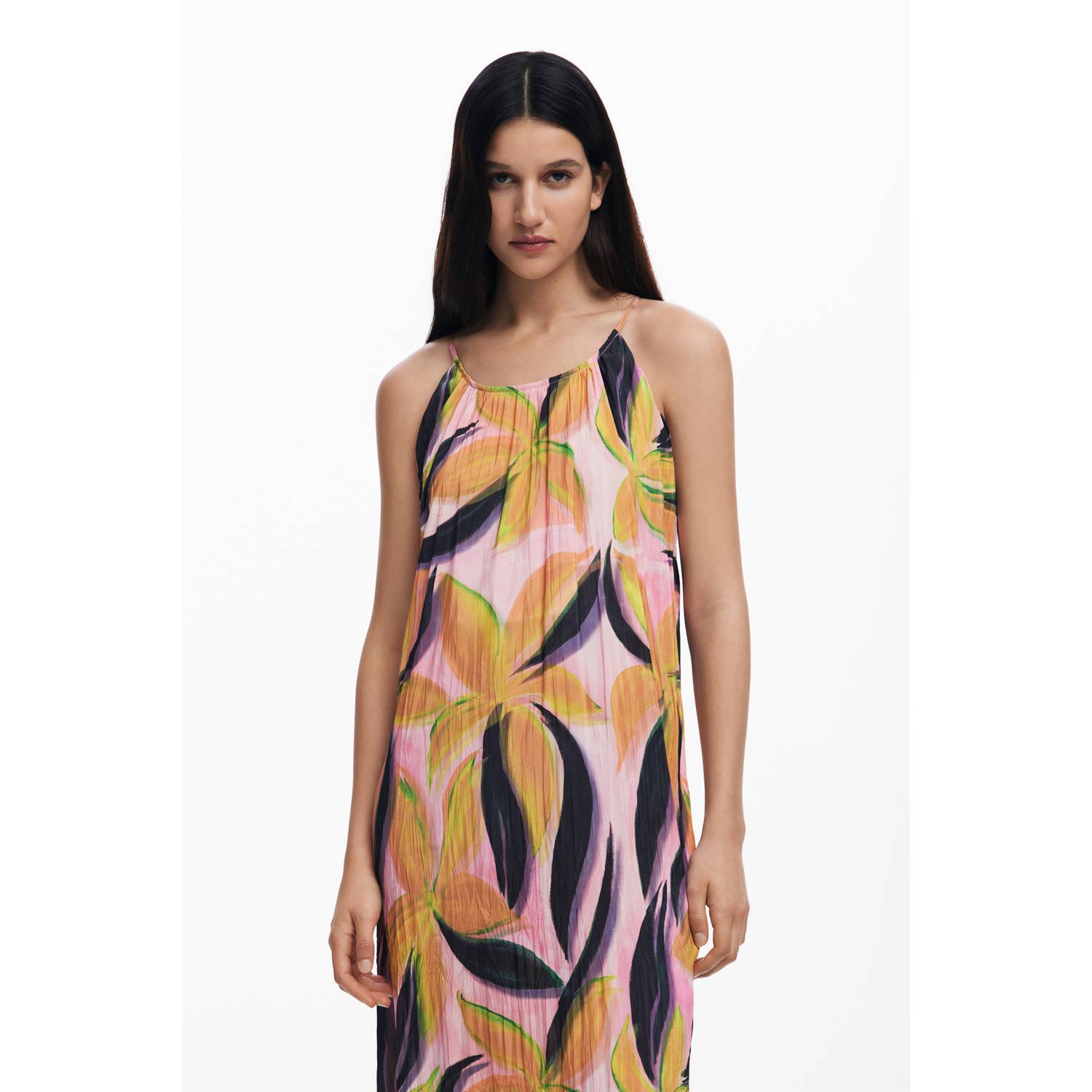 Desigual zomerjurk geel